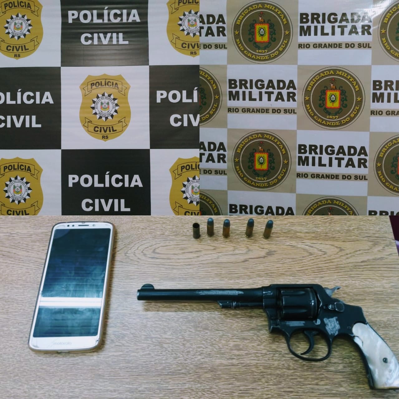 ​Polícia Civil prende homem por posse de arma de fogo em Horizontina