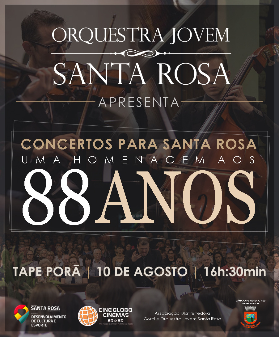 Orquestra Jovem Santa Rosa apresenta: Concertos para Santa Rosa