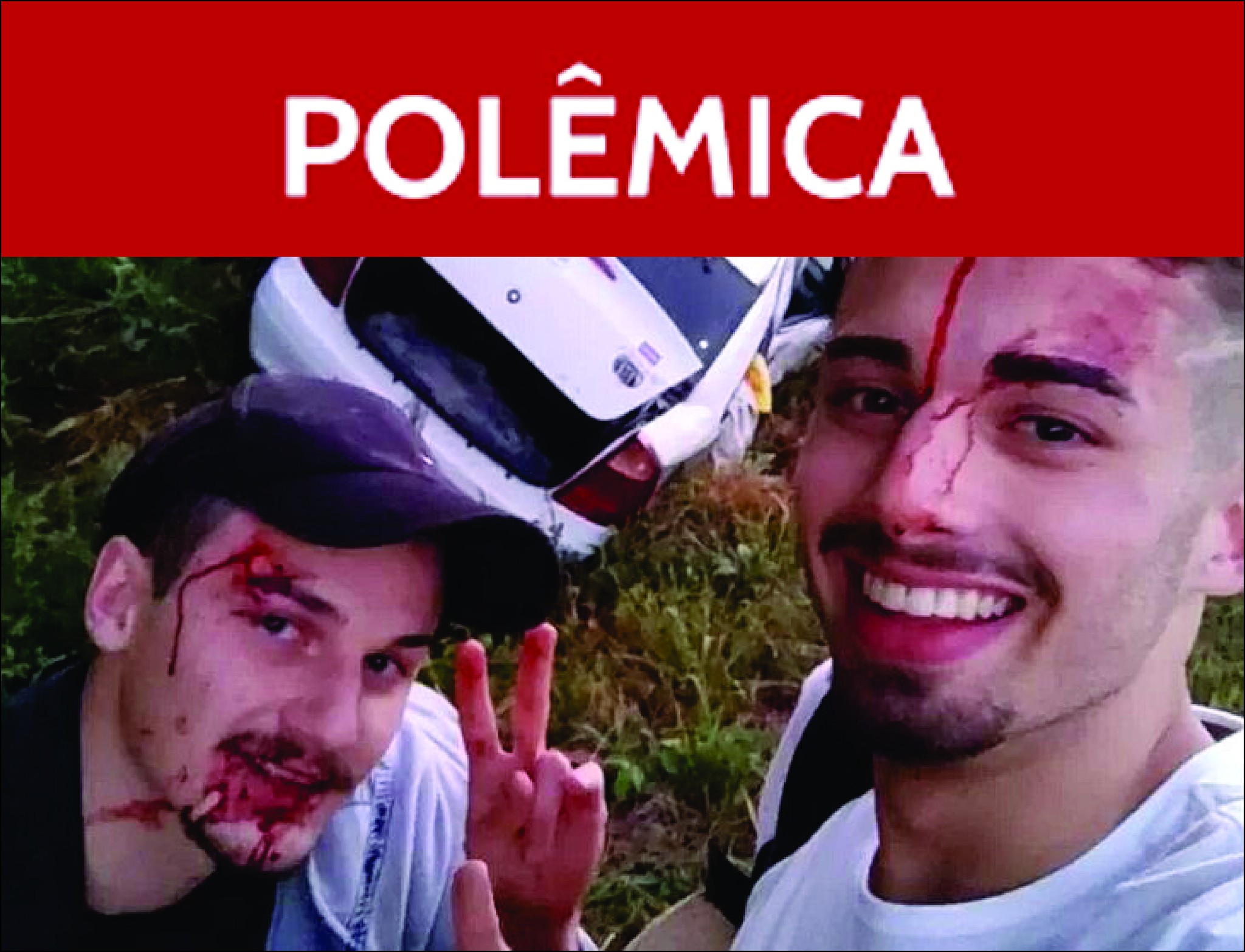 JOVENS FAZEM SELFIE LOGO APÓS ACIDENTE E VIRALIZAM NO RS