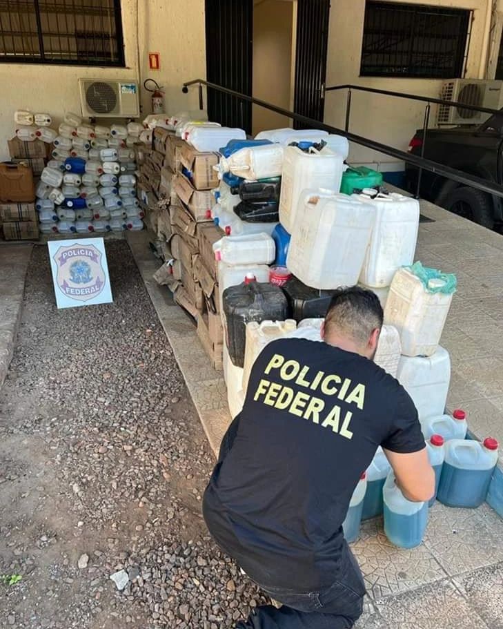 Polícia Federal prende homem por venda de gasolina contrabandeada em São Borja