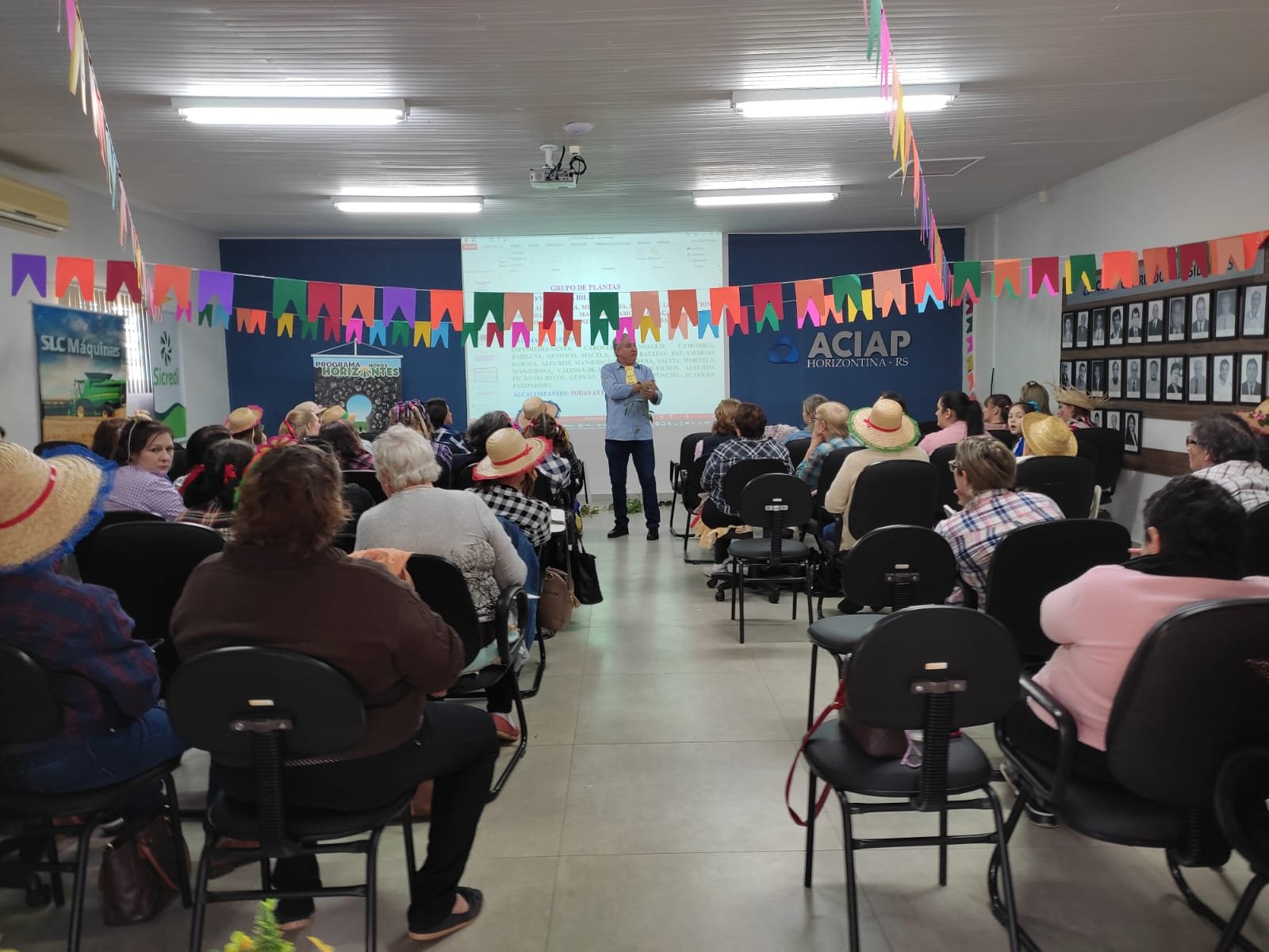 EM CLIMA DE FESTA JUNINA MAIS UM ENCONTRO DO PROGRAMA NOVOS HORIZONTES MARCA ESTA TERÇA-FEIRA