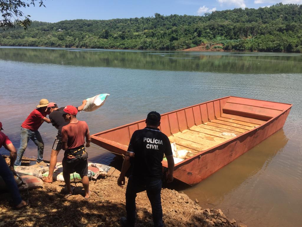 ​Policia Civil, Brigada Militar, IBAMA, Receita Federal e SEMA realizam operação de combate a crimes transfronteiriços e Crimes ambientais em Tiradentes do Sul.