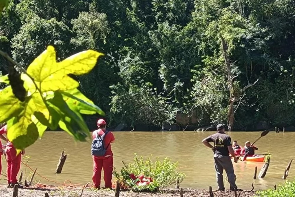 Uma pescaria em família terminou em tragédia neste domingo, em Serafina Corrêa, na Serra gaúcha.