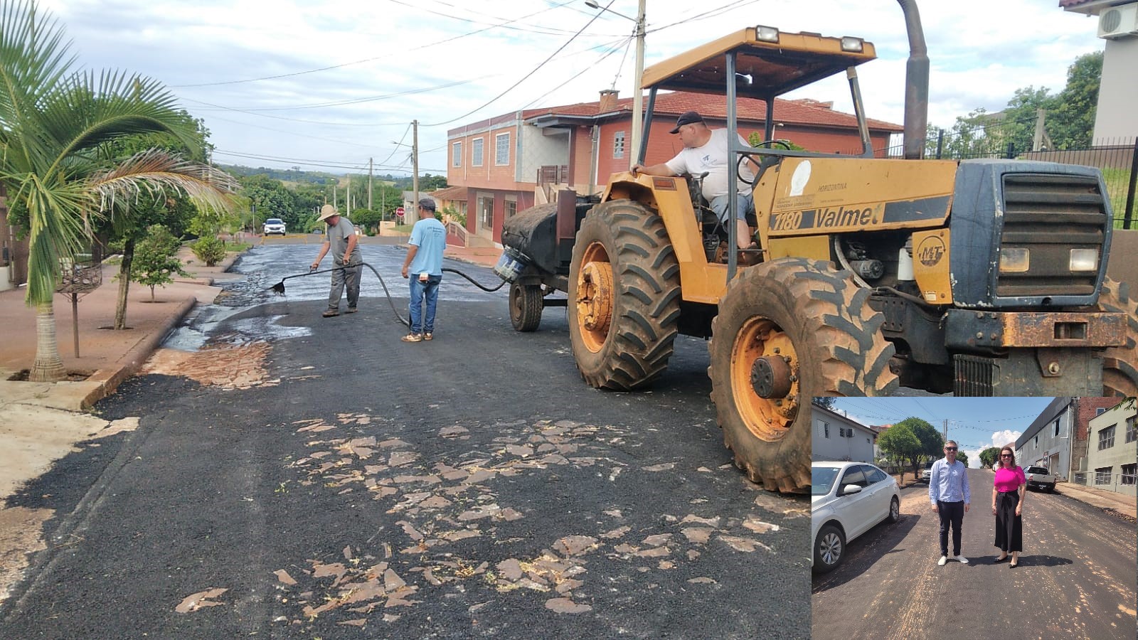 SMILT EXECUTA MELHORIAS DE PAVIMENTAÇÃO NA RUA SANTA MARIA