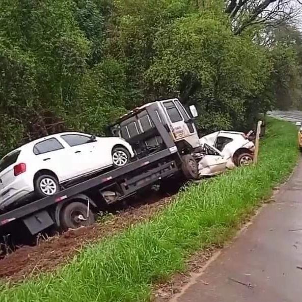 Grave acidente na ERS 569 deixa dois óbitos em Palmeira das Missões