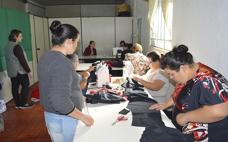 Mulheres participam de capacitação em Dr. Mauricio Cardoso