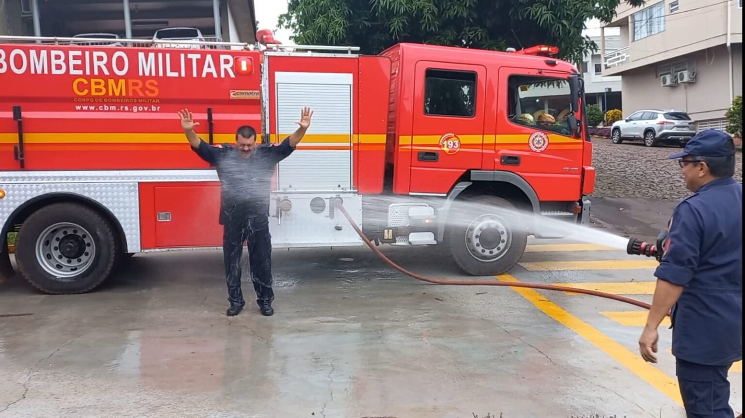 1º Sgto Fagundes é transferido a reserva após 33 anos no Corpo de Bombeiros