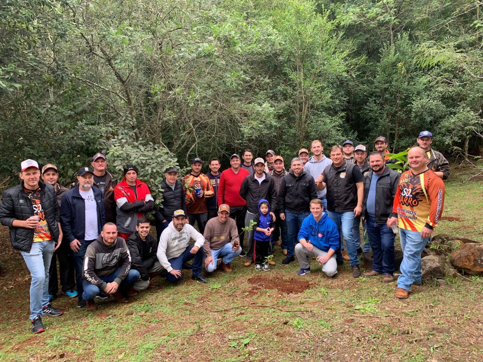 Almoço e ato ambiental celebra sucesso do evento de motocross realizado em Horizontina