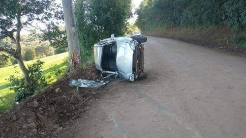 Acidente de trânsito foi registrado na estrada entre Crissiumal e Nova Candelária