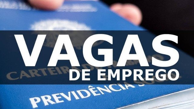 Vagas atualizadas 10/07/19