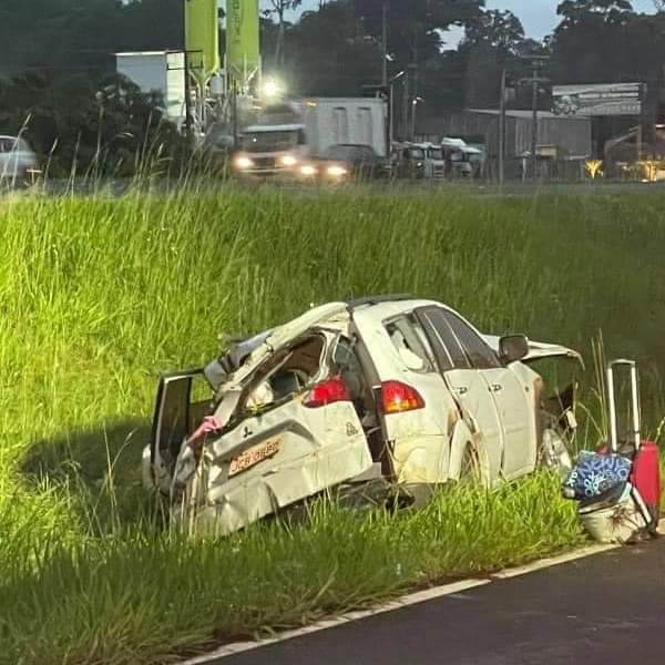 Giruaenses sofrem grava acidente em Santa Catarina.