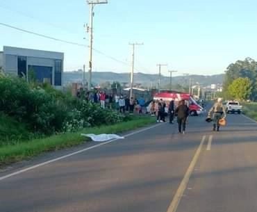 ERS-347 Jovem morre após ser atropelada em Sobradinho