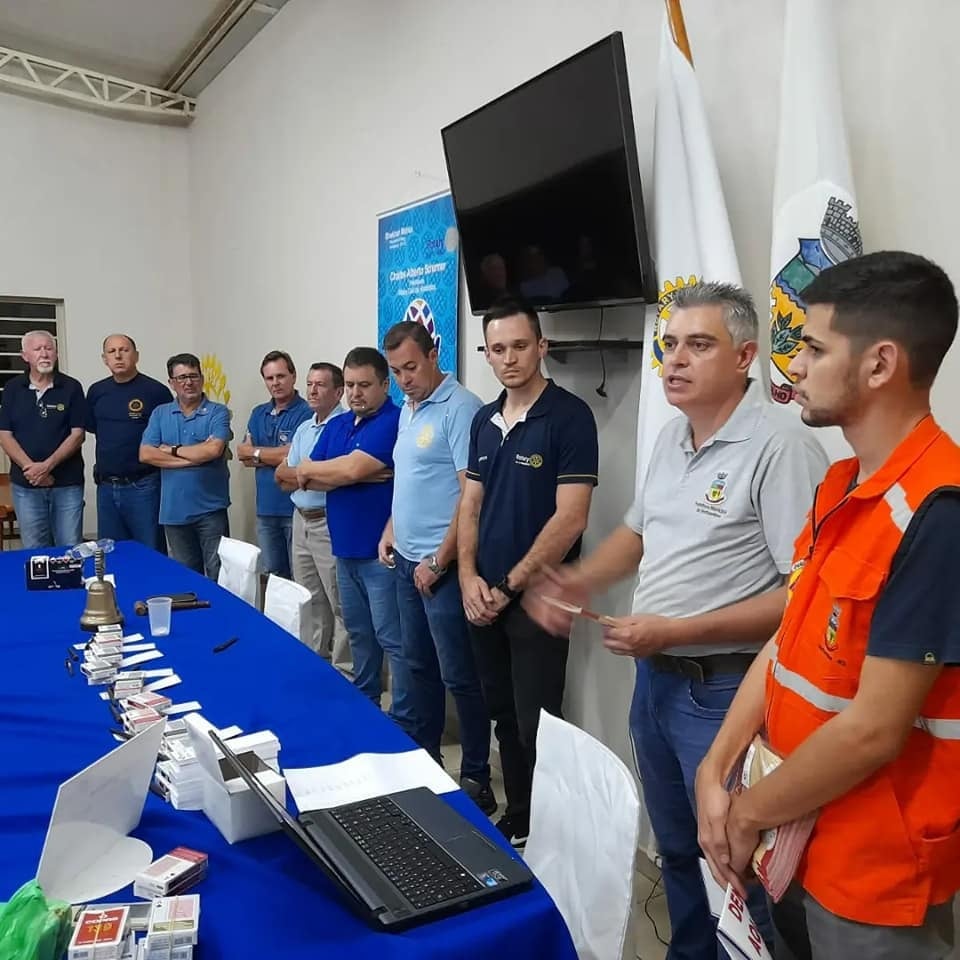 HORIZONTINA RECEBE CLUBES DE ROTARY DA REGIÃO E GOVERNO MUNICIPAL VAI AO ENCONTRO