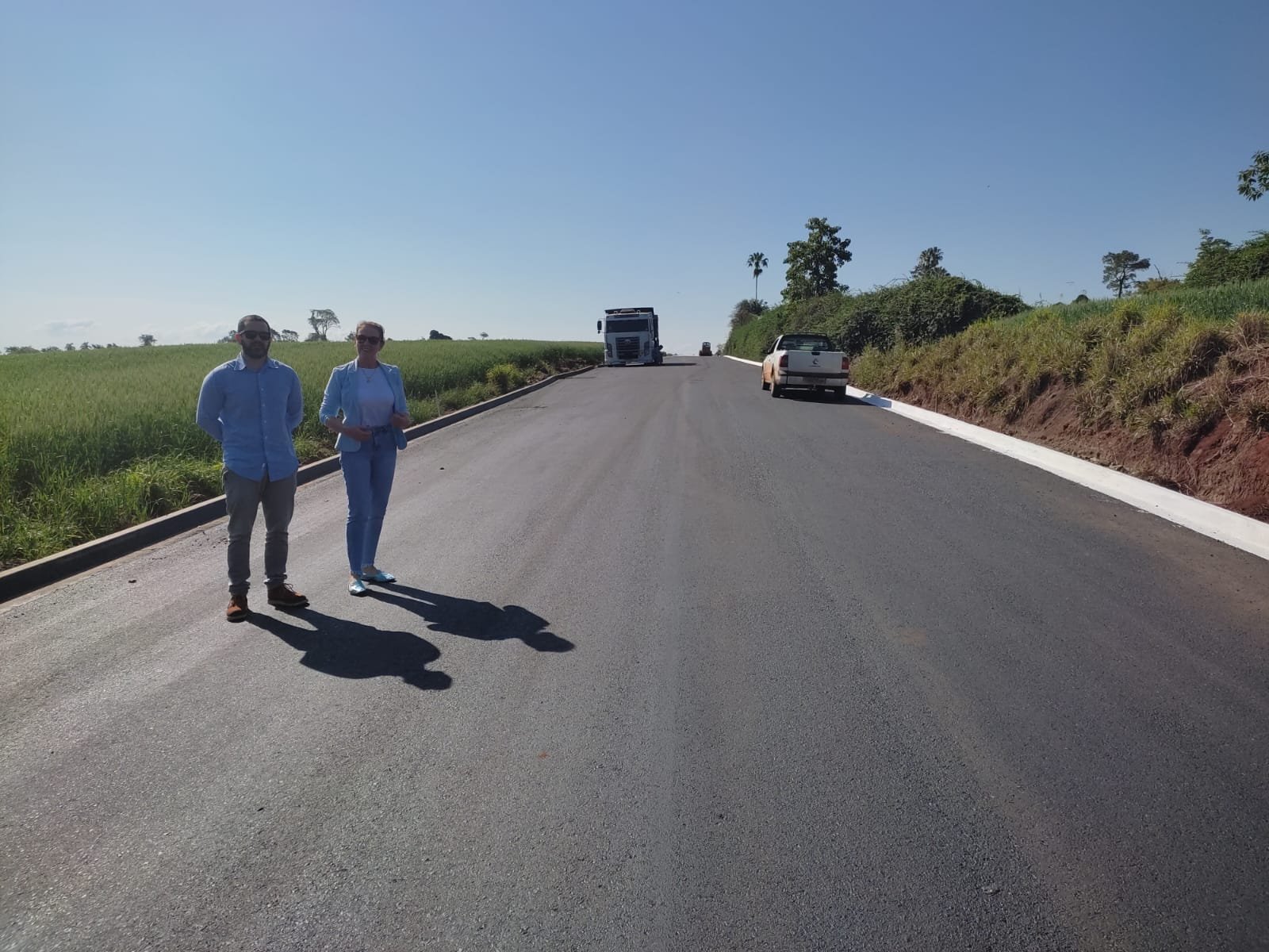 OBRAS DE ASFALTO DO PRIMEIRO TRECHO DA ERS 305/CEMITÉRIO MUNICIPAL CONCLUÍDO