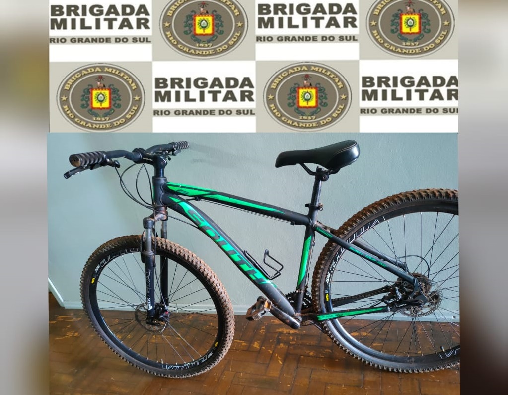 Brigada Militar apreende bicicleta suspeita de furto em Horizontina