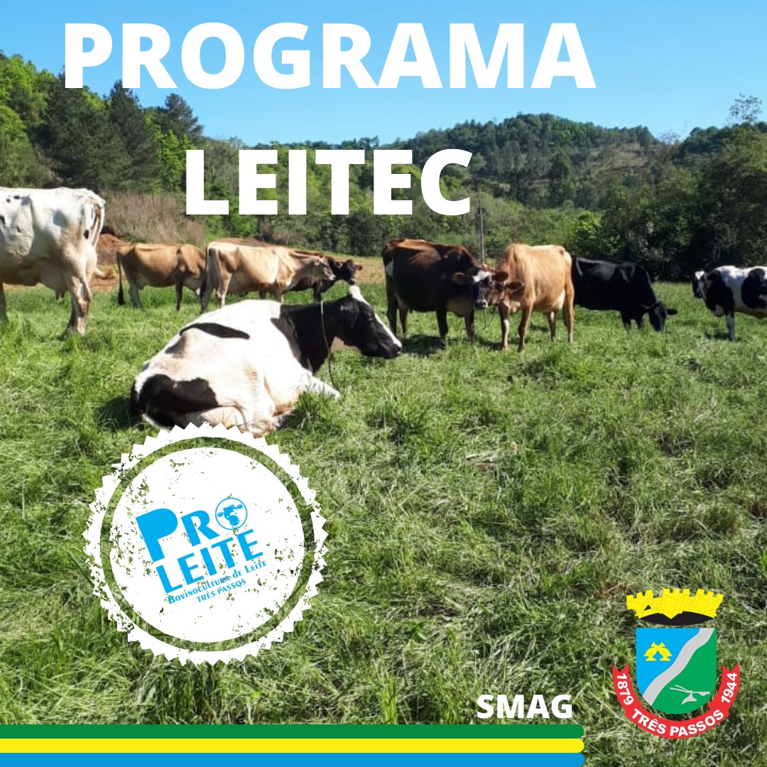 Propriedades Rurais do Município de Três Passos serão beneficiadas com o programa “Leitec”