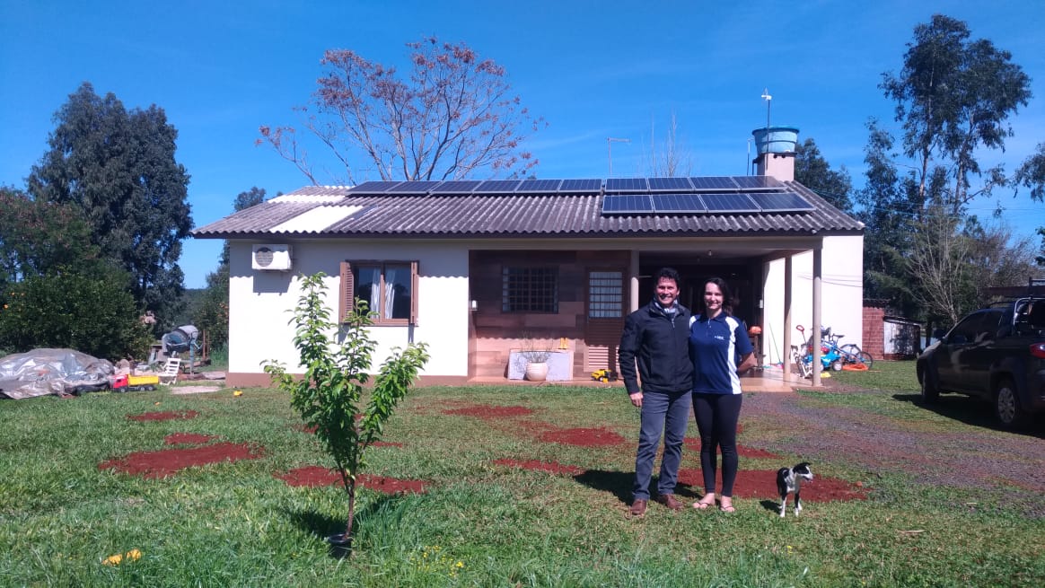 Em Alegria, Energia Solar Fotovoltaica oferece economia no meio rural