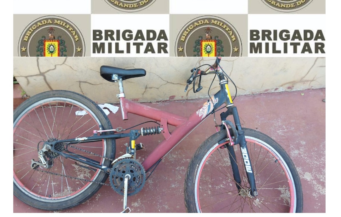 Brigada Militar recupera bicicleta furtada em Horizontina