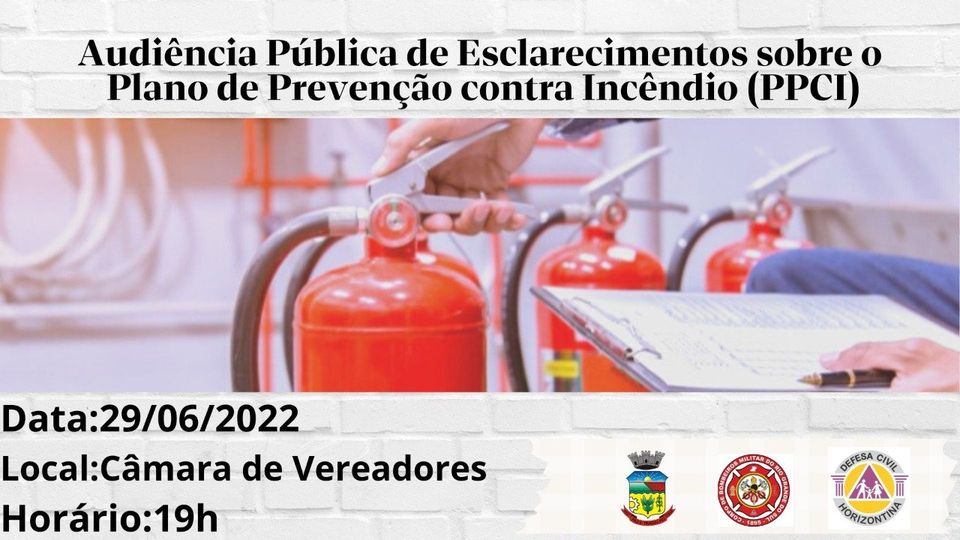 SEMANA DE PREVENÇÃO CONTRA INCÊNDIOS DE HORIZONTINA